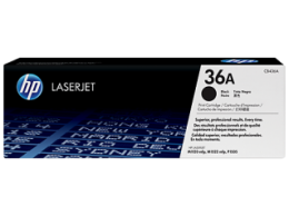 HP 36A, Оригинальный лазерный картридж HP LaserJet, Черный